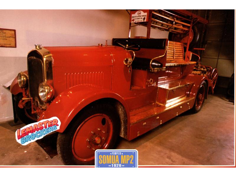FICHE COLLECTION CAMION SOMUA MP2 1926