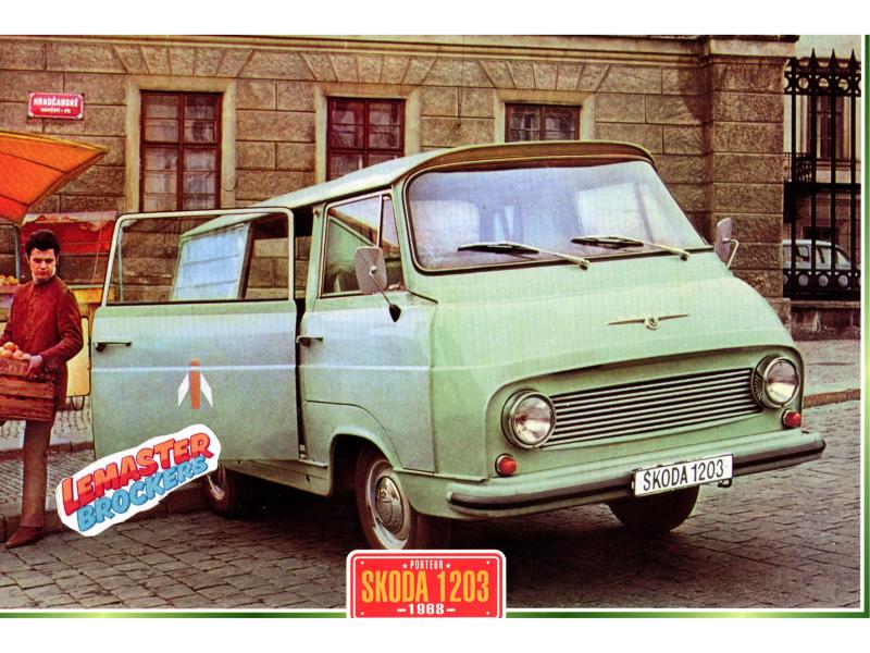FICHE COLLECTION CAMION SKODA 1203 1968