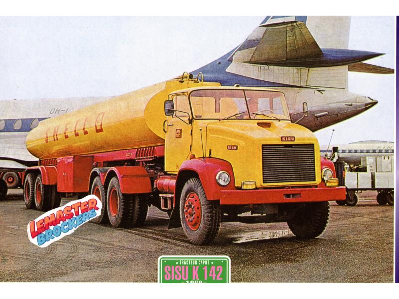 FICHE COLLECTION CAMION SISU K142 1968