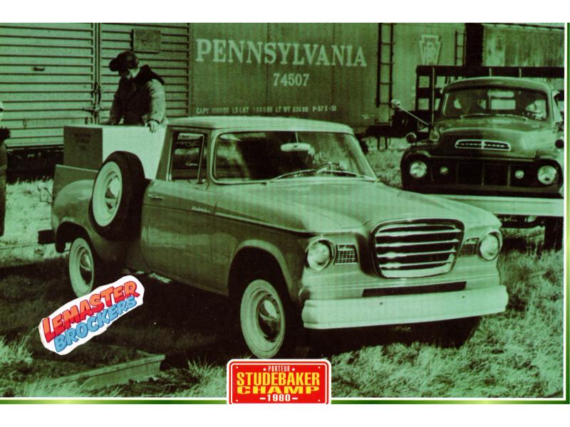 FICHE COLLECTION CAMION STUDEBAKER CHAMP 1960