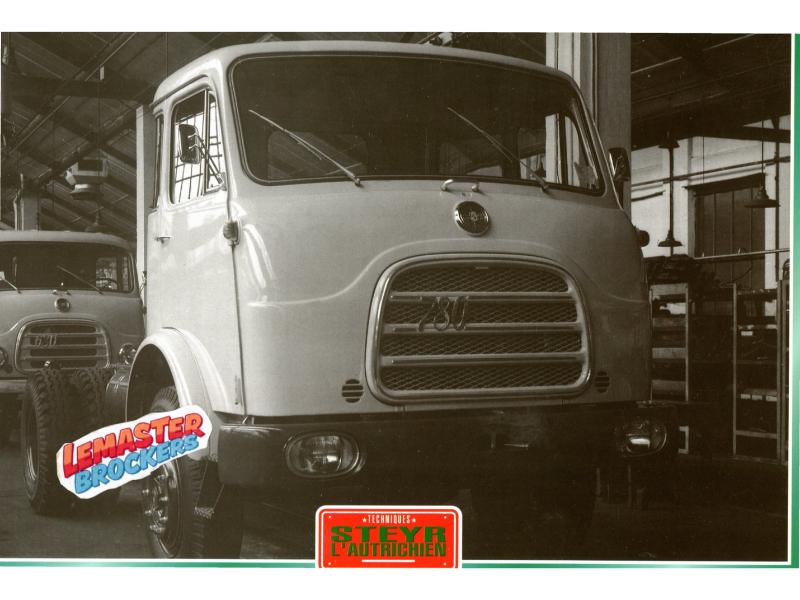 FICHE COLLECTION CAMION STEYR LAUTRICHIEN