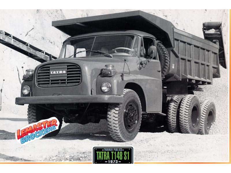FICHE COLLECTION CAMION TATRA T148 S1 1973