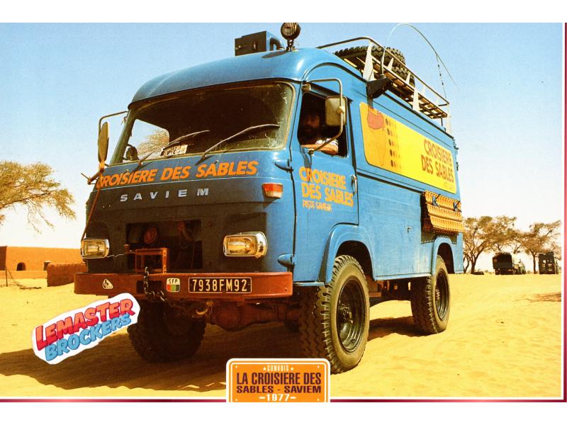 FICHE COLLECTION CAMION CONVOIS LA CROISIERE DES SABLES SAVIEM 1977