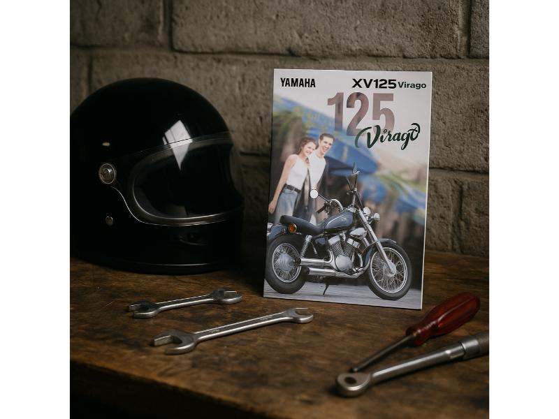 BROCHURE MOTO YAMAHA XV125 VIRAGO