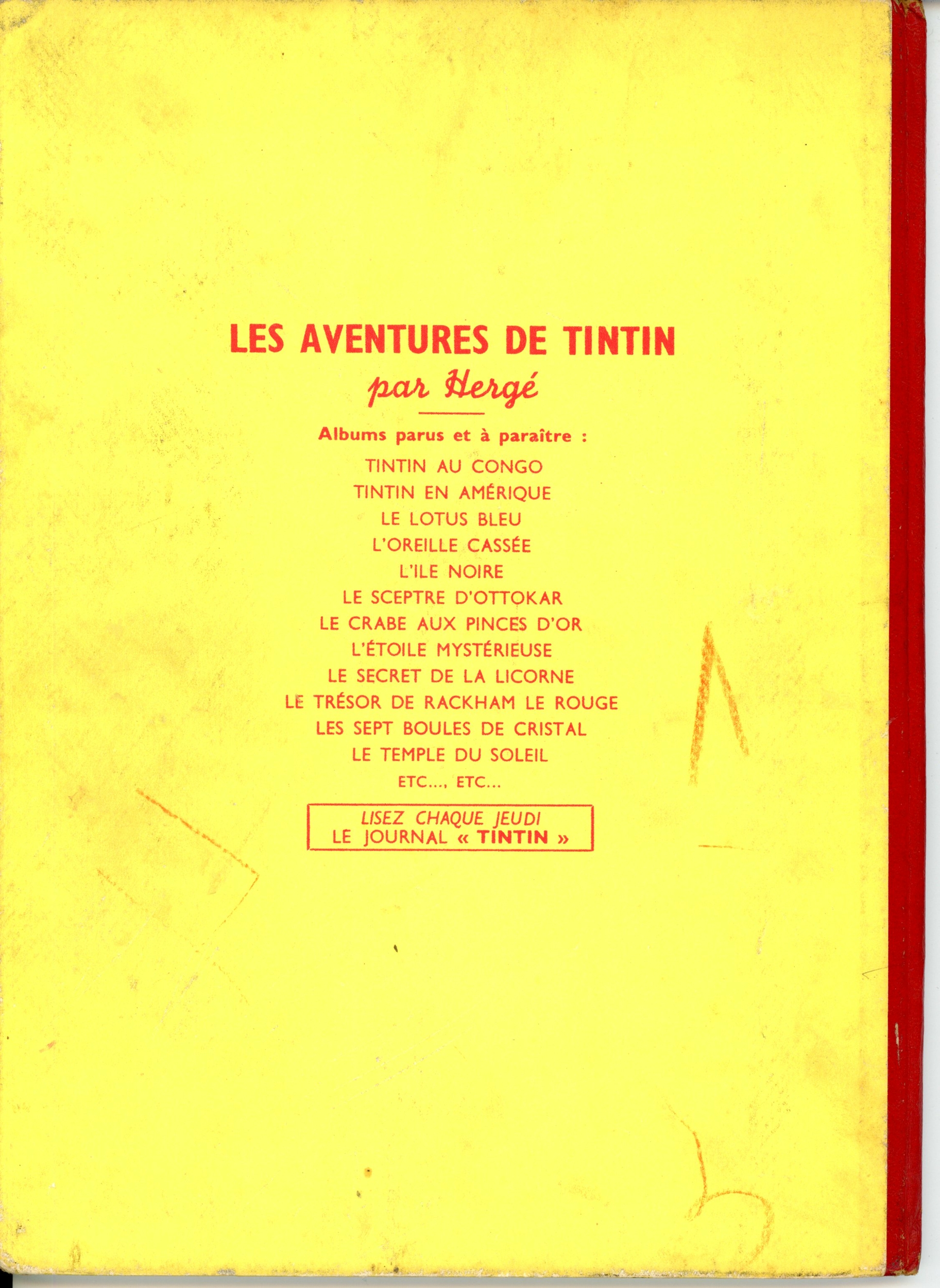 QUICK ET FLUPKE EO 1950 - TOME 3 - HERGE - B3