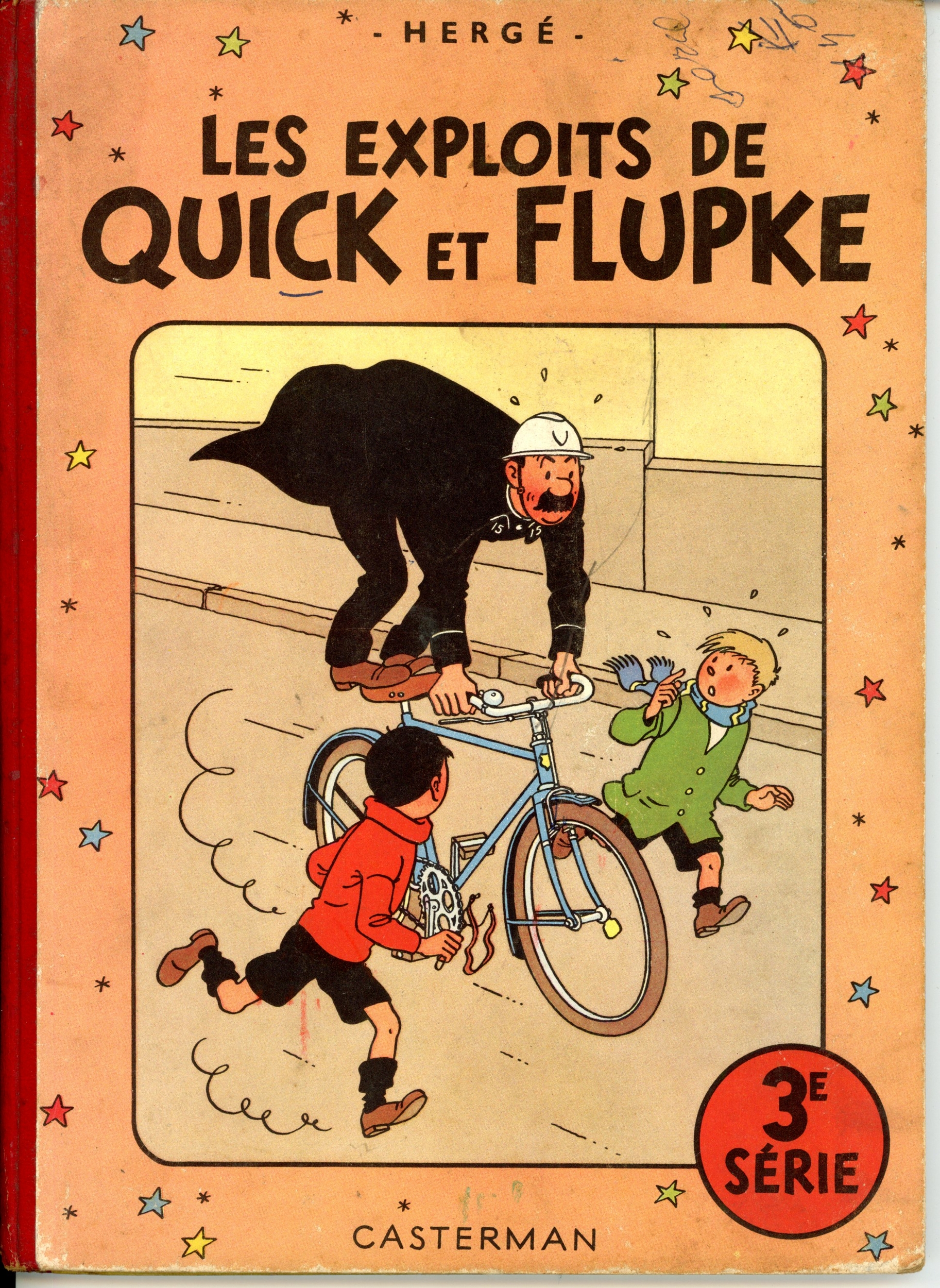 QUICK ET FLUPKE EO 1950 - TOME 3 - HERGE - B2