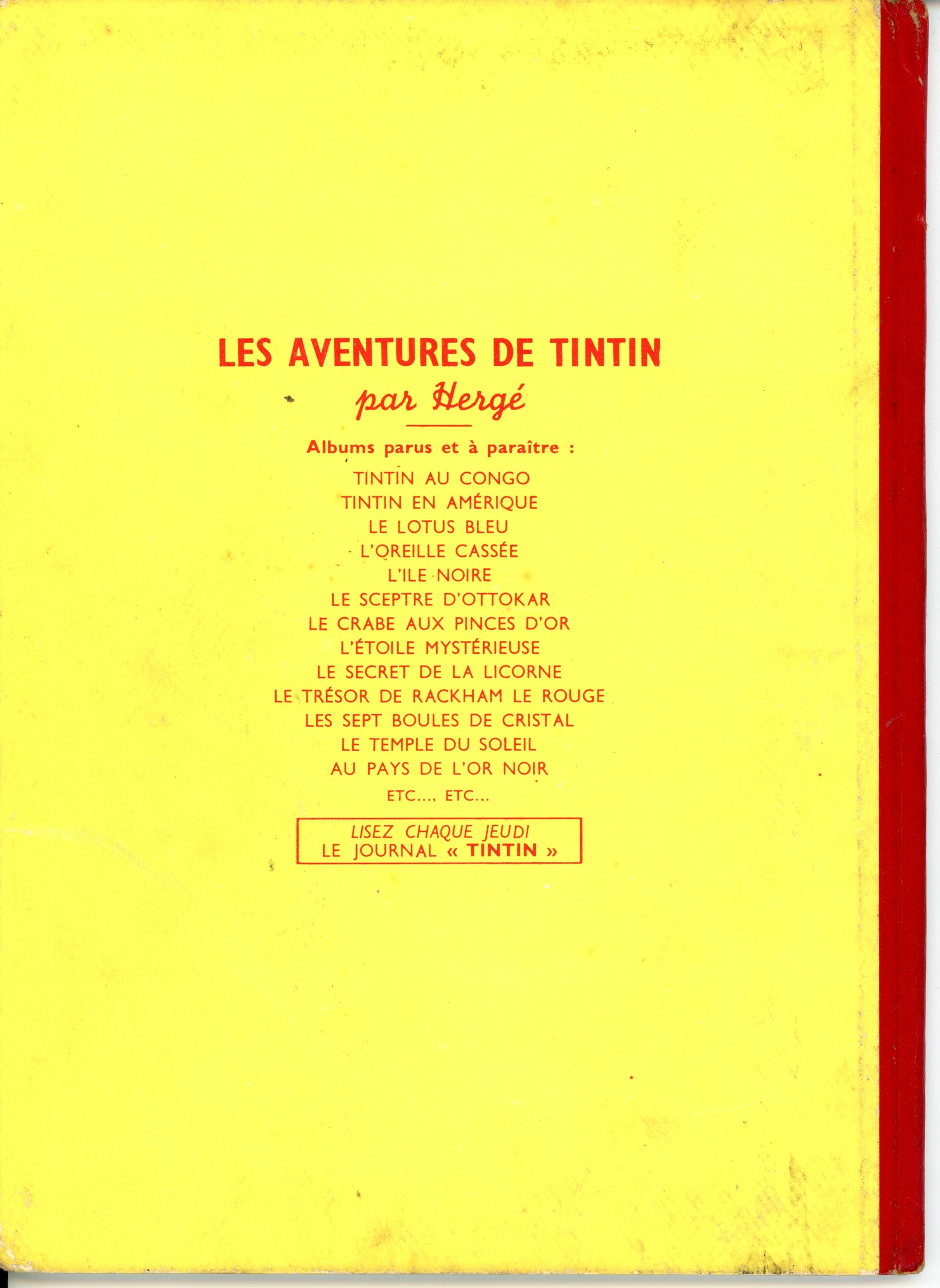 BD LES EXPLOITS DE QUICK ET FLUPKE EO 1951 - TOME 4 - HERGE - B4