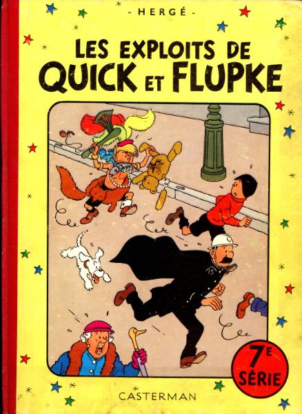 QUICK ET FLUPKE EO 1956 - TOME 7 - HERGE - B17