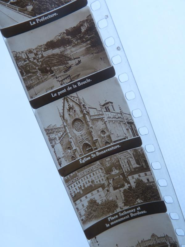 FILM PATHÉORAMA – LYON ARTISTIQUE – BOBINE DÉPOQUE AVEC VUES RARES
