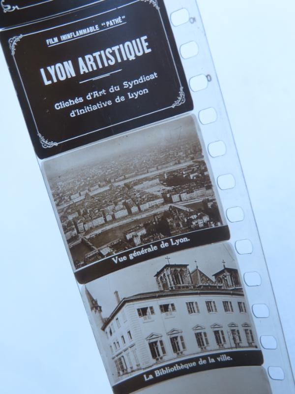 FILM PATHÉORAMA – LYON ARTISTIQUE – BOBINE DÉPOQUE AVEC VUES RARES