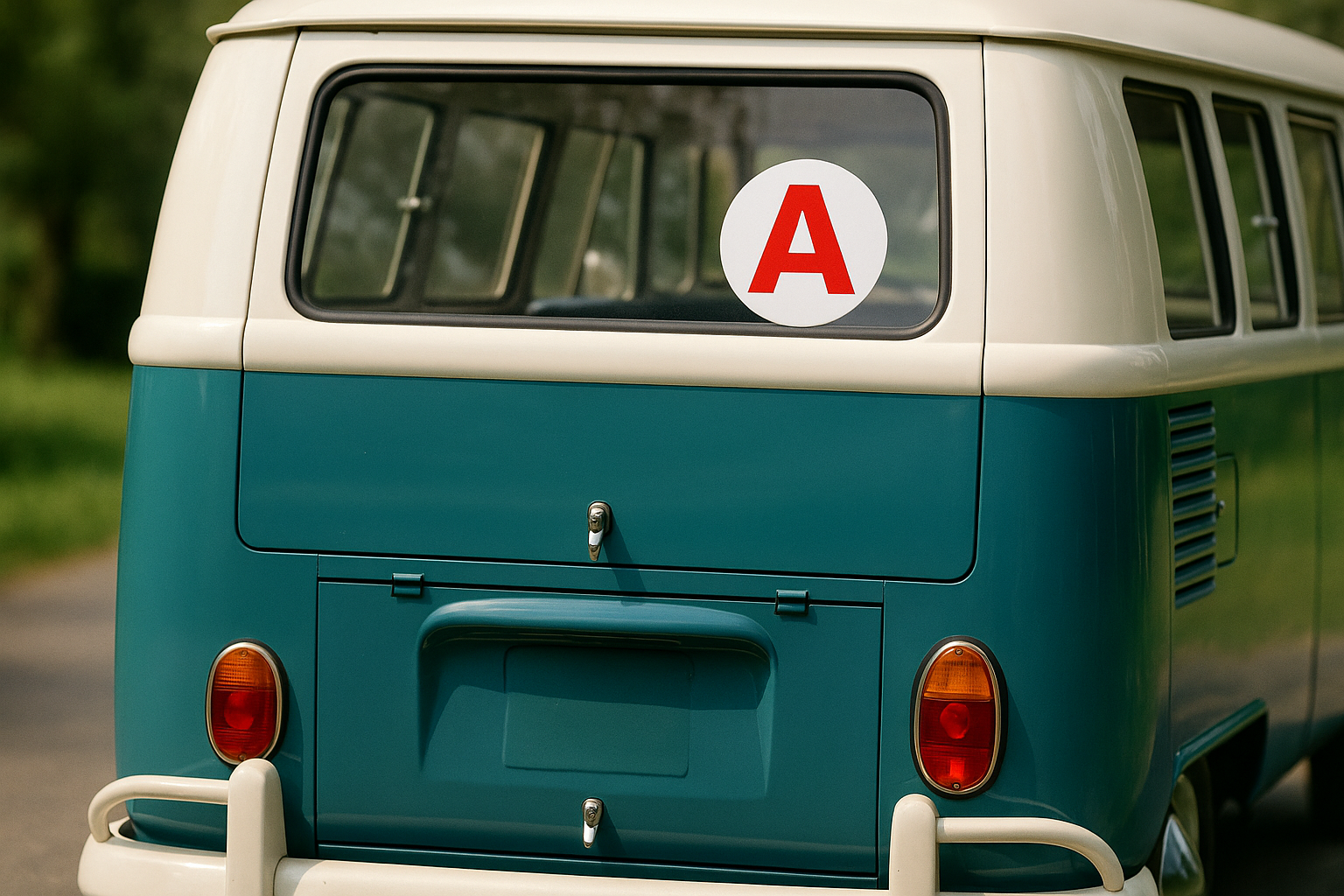 A JEUNE CONDUCTEUR DE COMBI VAN
