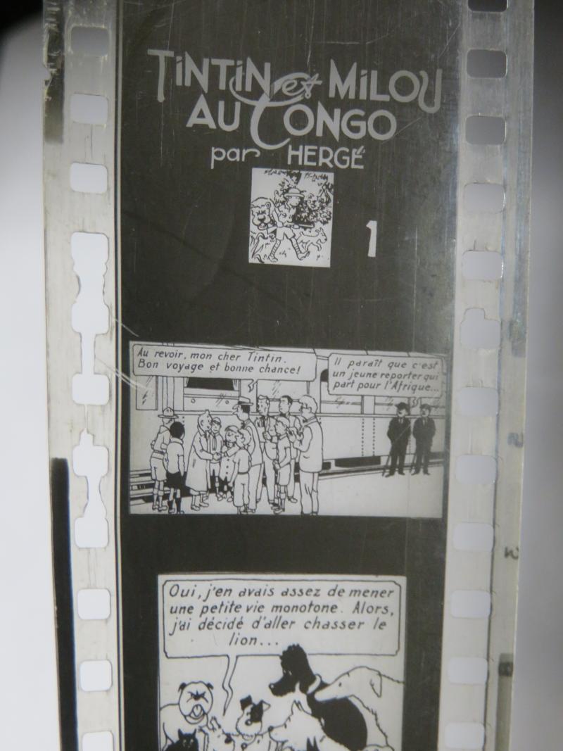 TINTIN AU CONGO BOBINE 1 FILM FIXE