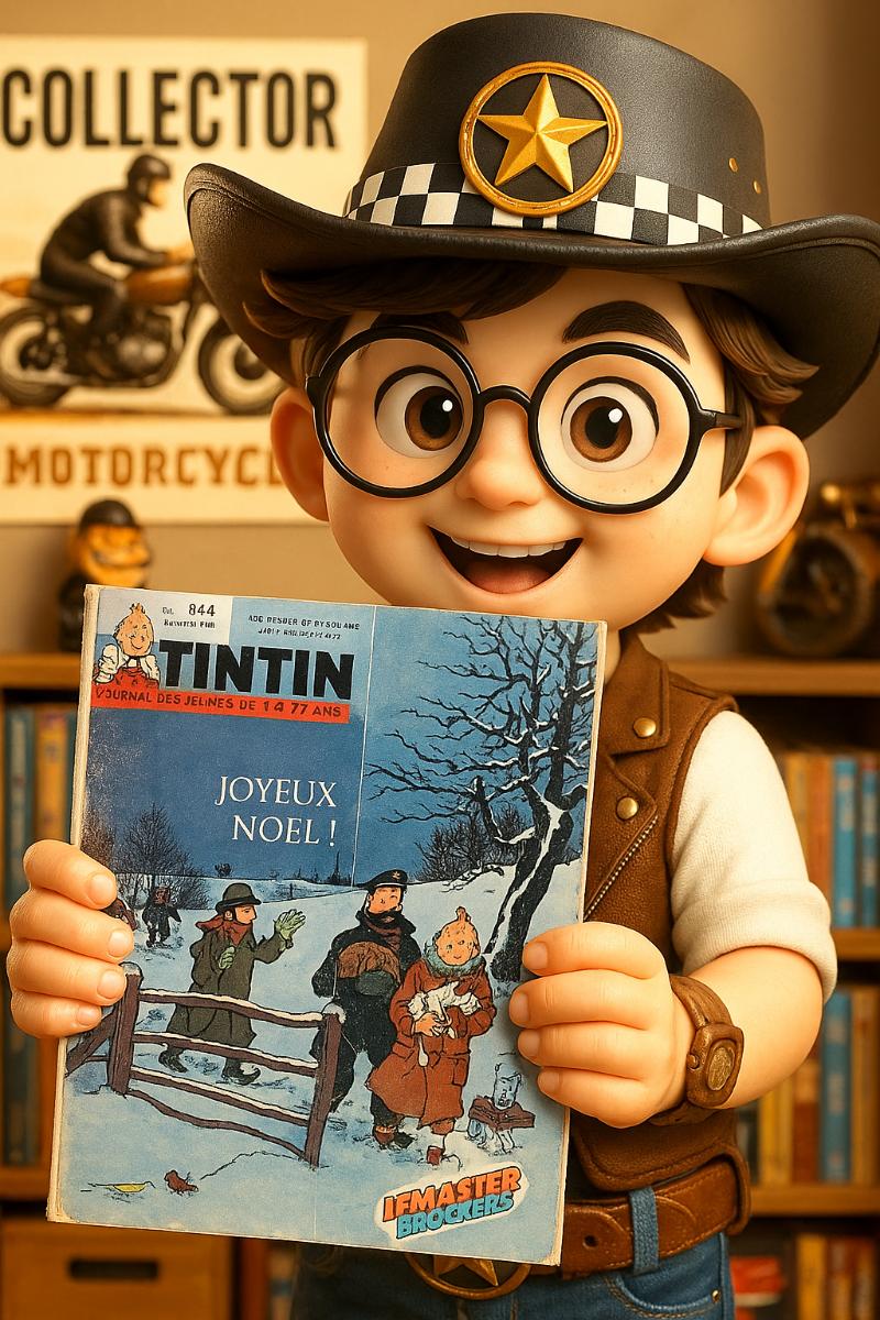 JOURNAL TINTIN N° 844 – 1964 – JOYEUX NOËL