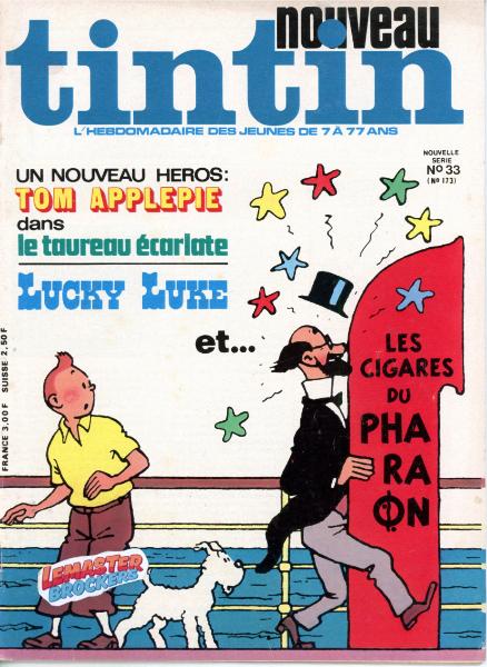 JOURNAL NOUVEAU TINTIN N°33 1976