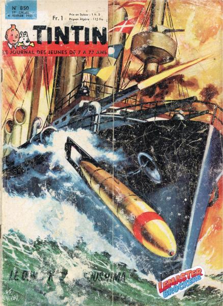 JOURNAL TINTIN N°38 – 1965 – LES MONSTRES DES NEIGES