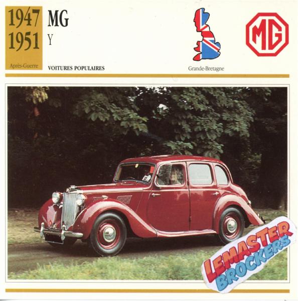 FICHE MG Y 1947 1951