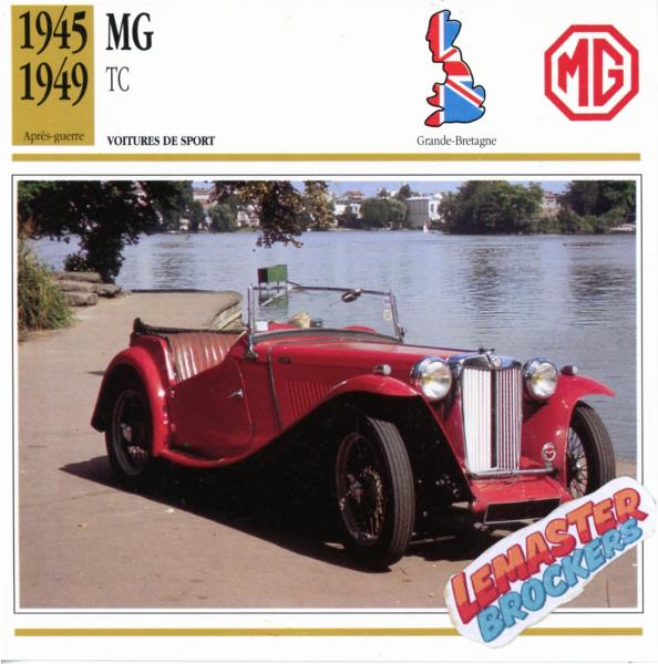 FICHE MG TC 1945 1949 – VARIANTE