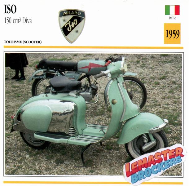 FICHE ISO 150 DIVA SCOOTER
