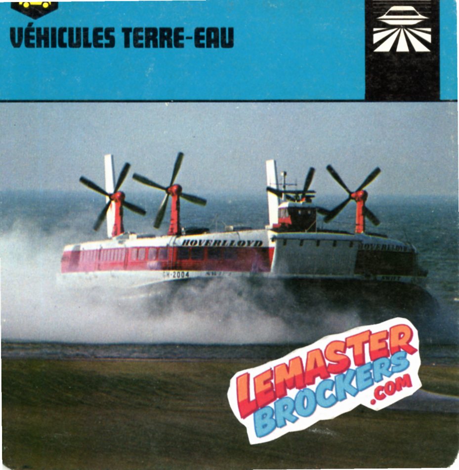 FICHE VEHICULES TERRE-EAU