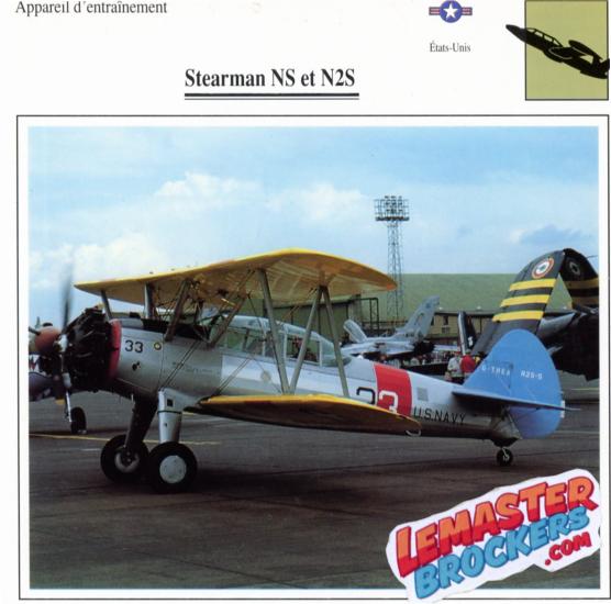 FICHE STEARMAN NS ET N2S
