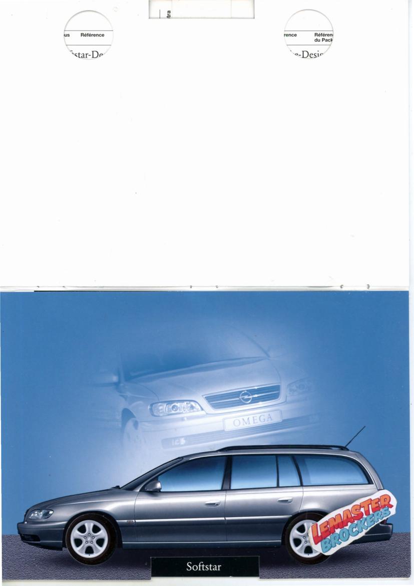BROCHURE OPEL JANTES ALLIAGE VECTRA ET OMEGA
