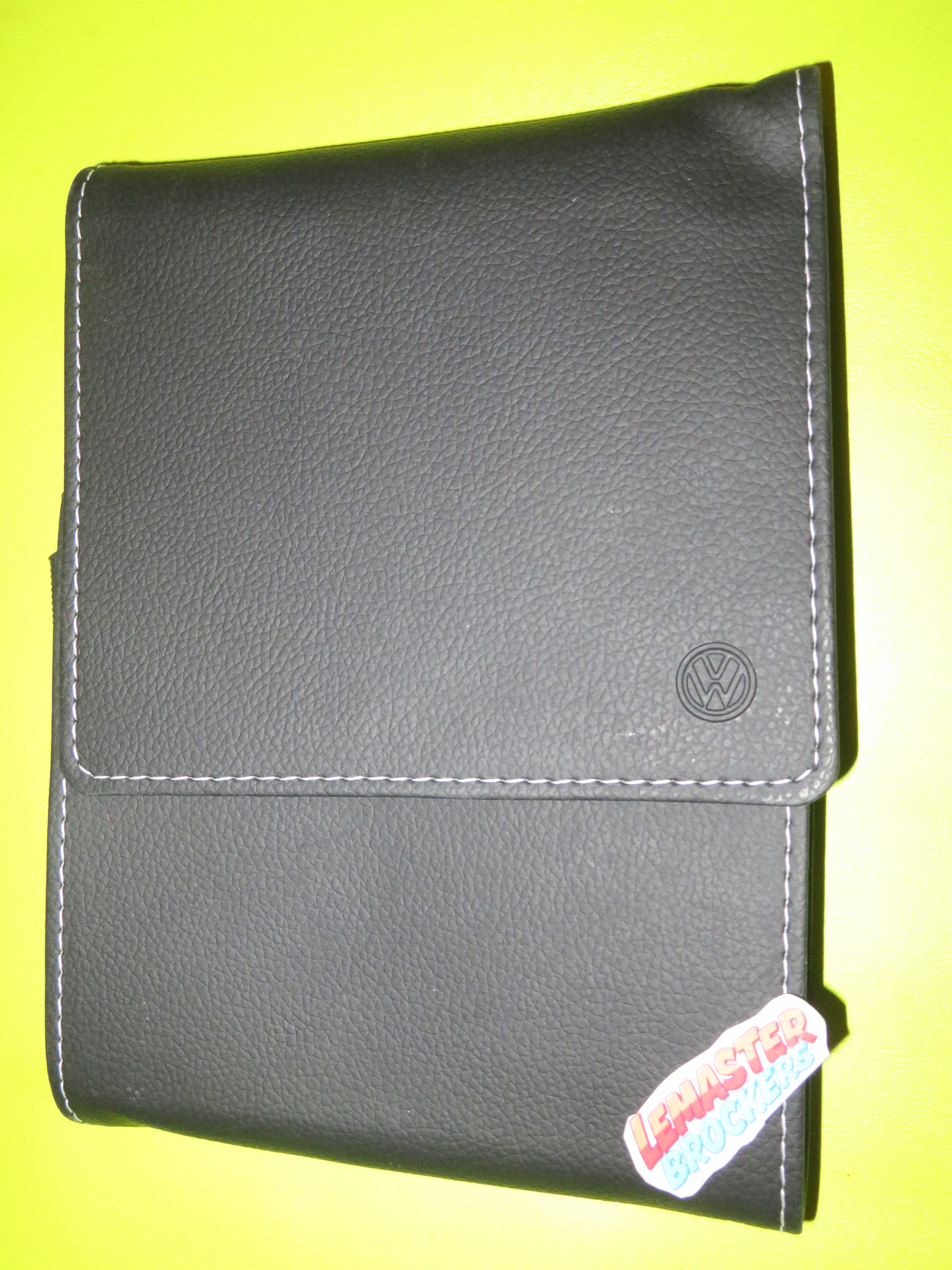 POCHETTE POUR NOTICE MANUEL VW VOLKSWAGEN - AVEC LOGO OFFICIEL