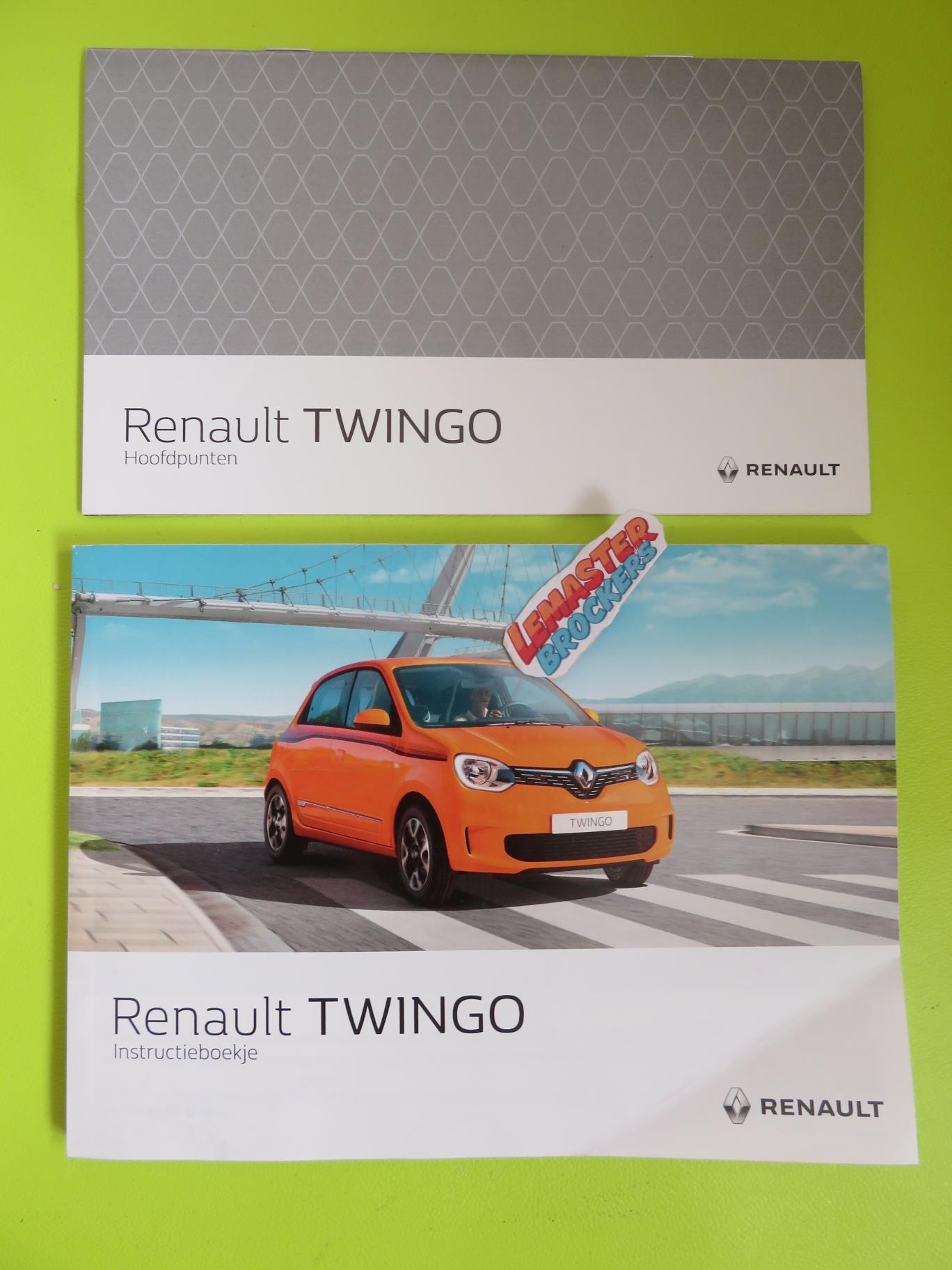 MANUEL RENAULT TWINGO 2   CARNET (NÉERLANDAIS)