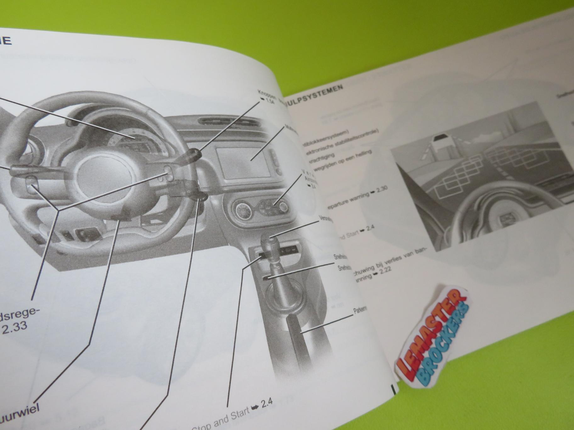 MANUEL RENAULT TWINGO 2   CARNET (NÉERLANDAIS)
