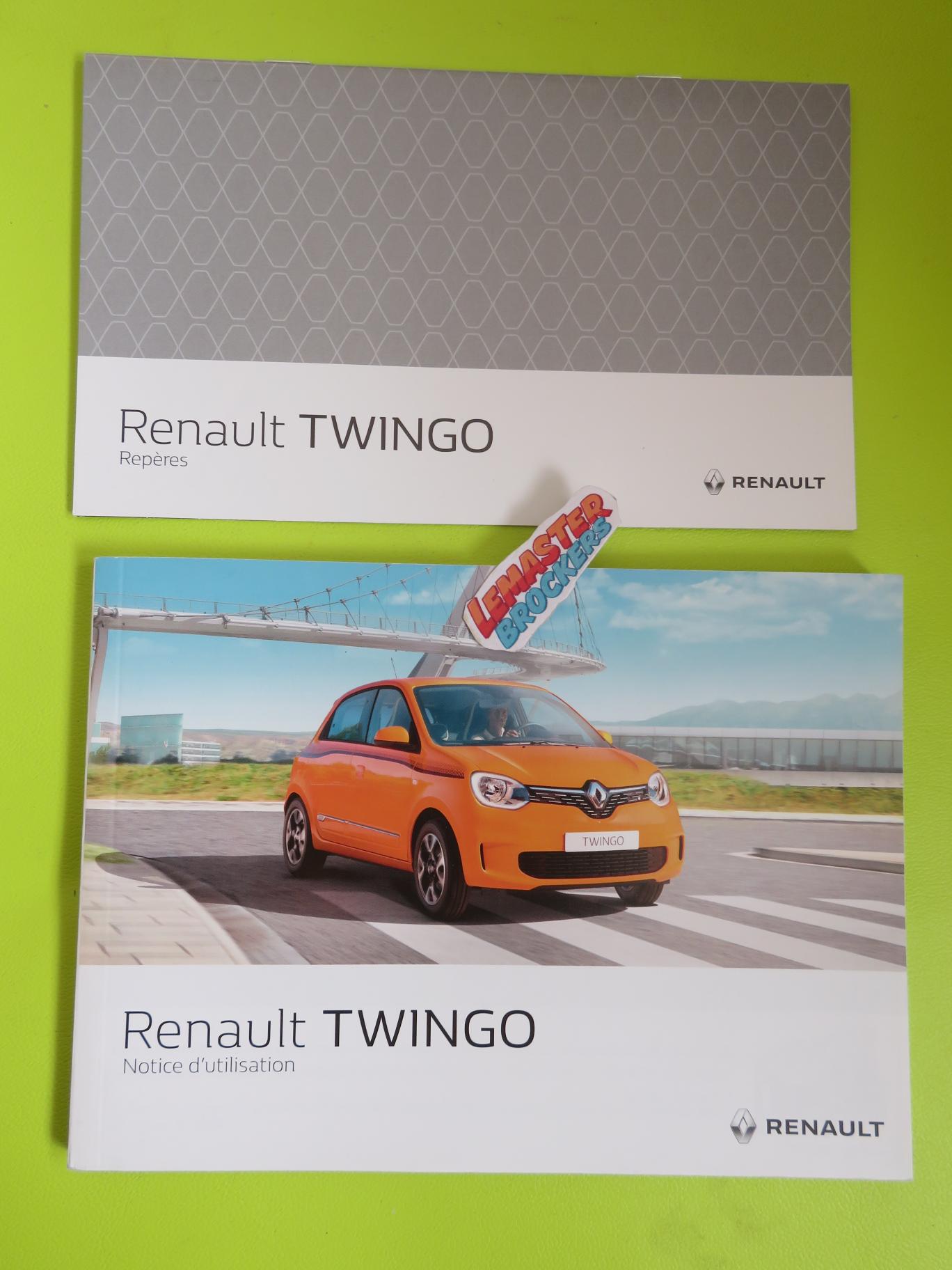 NOTICE DUTILISATION RENAULT TWINGO 2   CARNET REPÈRES