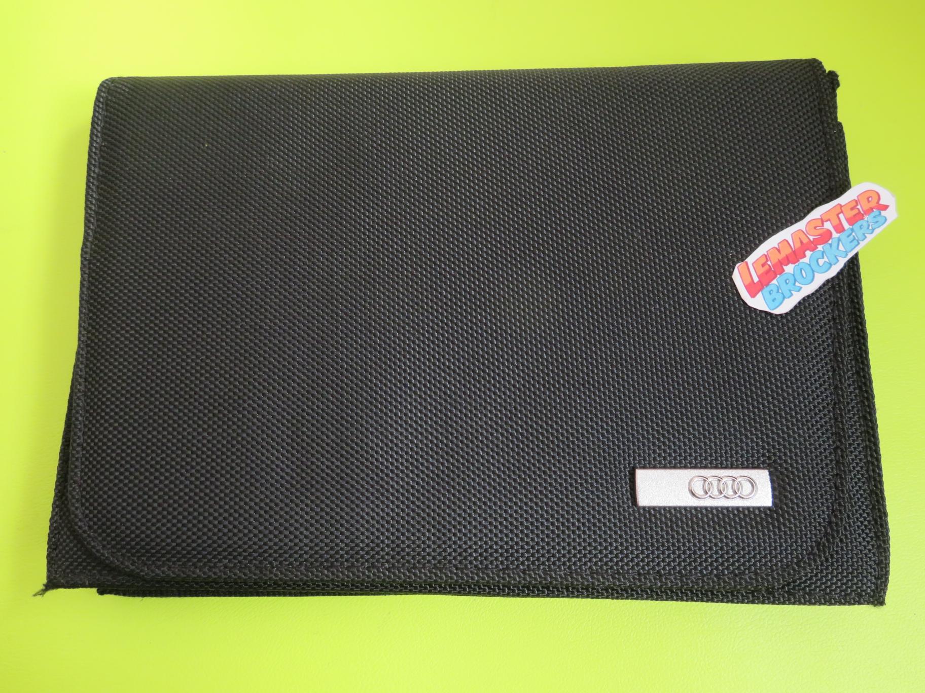 POCHETTE ORIGINALE AUDI POUR NOTICE / MANUEL DUTILISATION