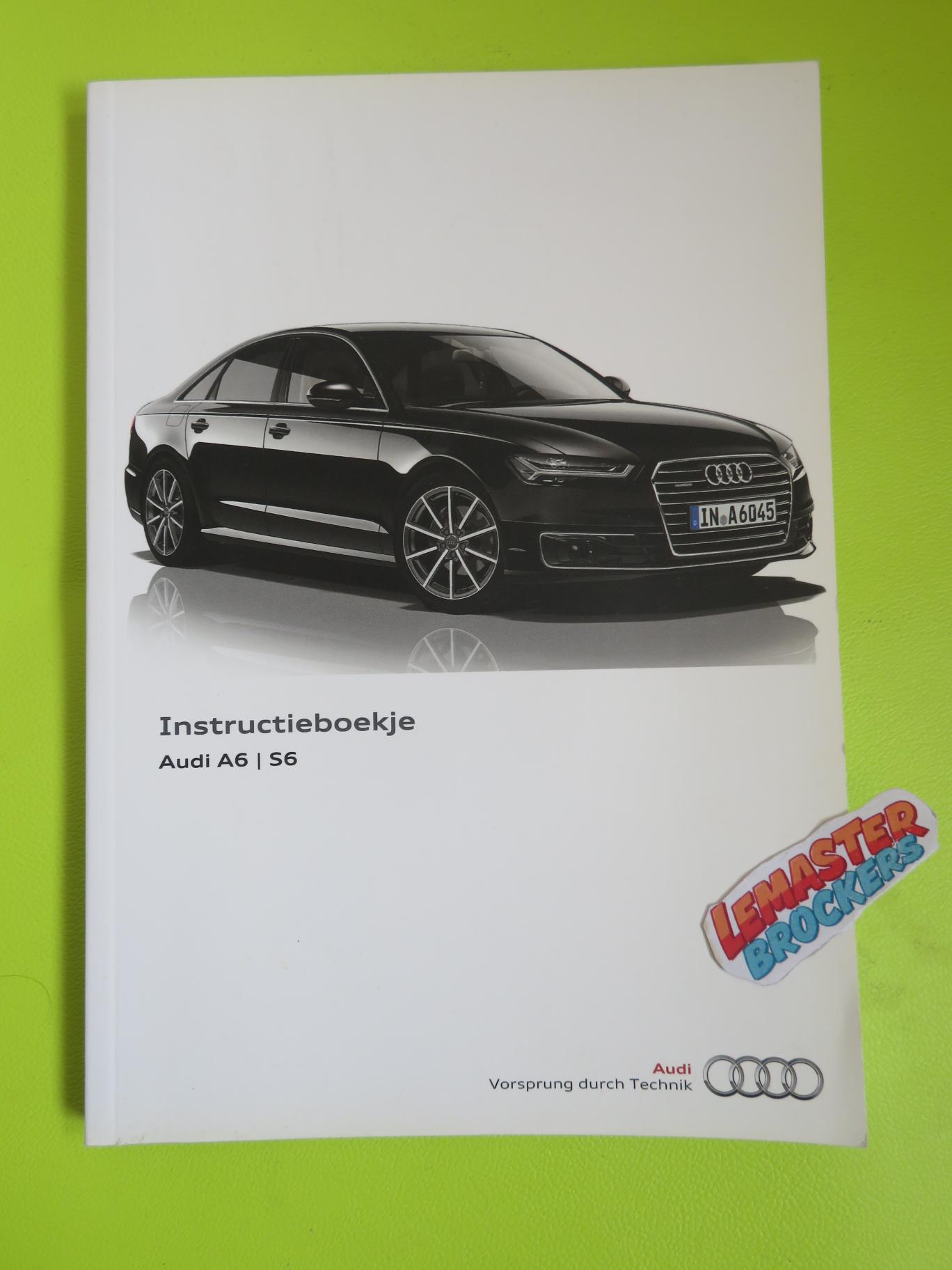 notice-audi-a6-s6-279-pages-neerlandais.