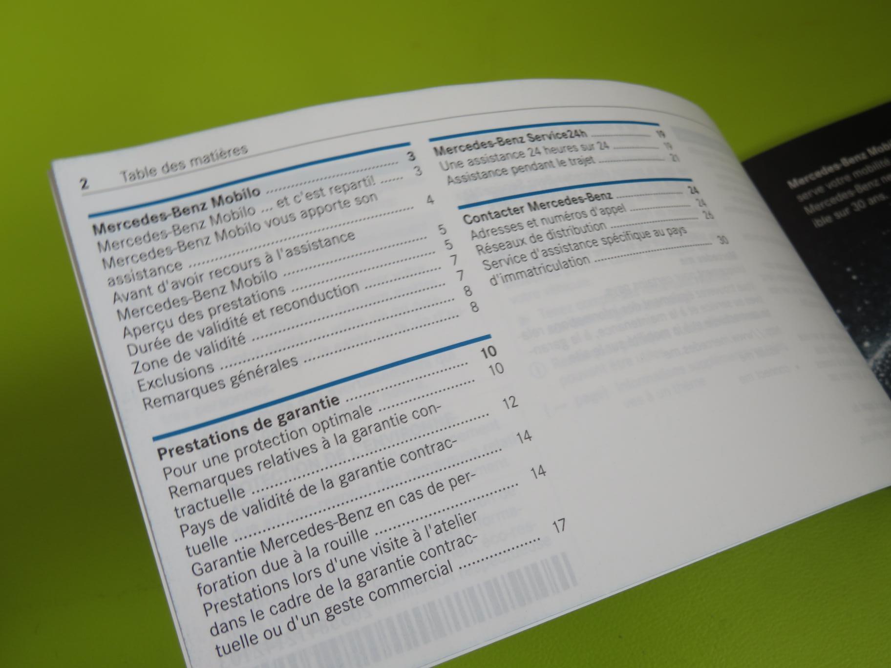 notice-complementaire-mercedes-classe-a-33-pages.