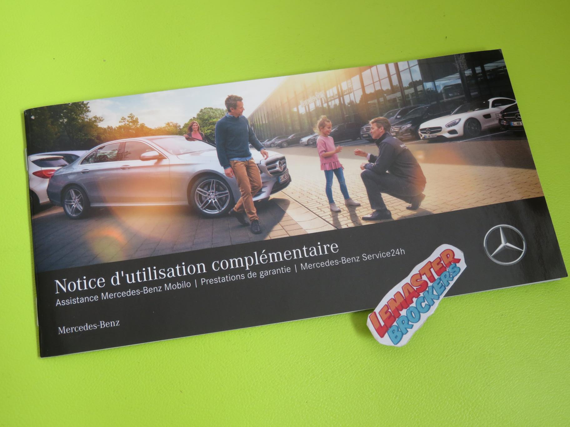 notice-complementaire-mercedes-classe-a-33-pages.