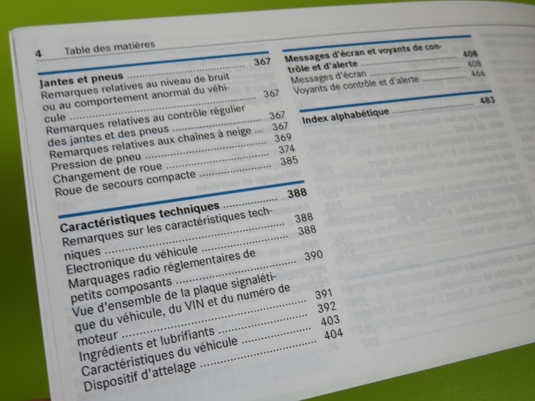 NOTICE DUTILISATION MERCEDES CLASSE A 2021