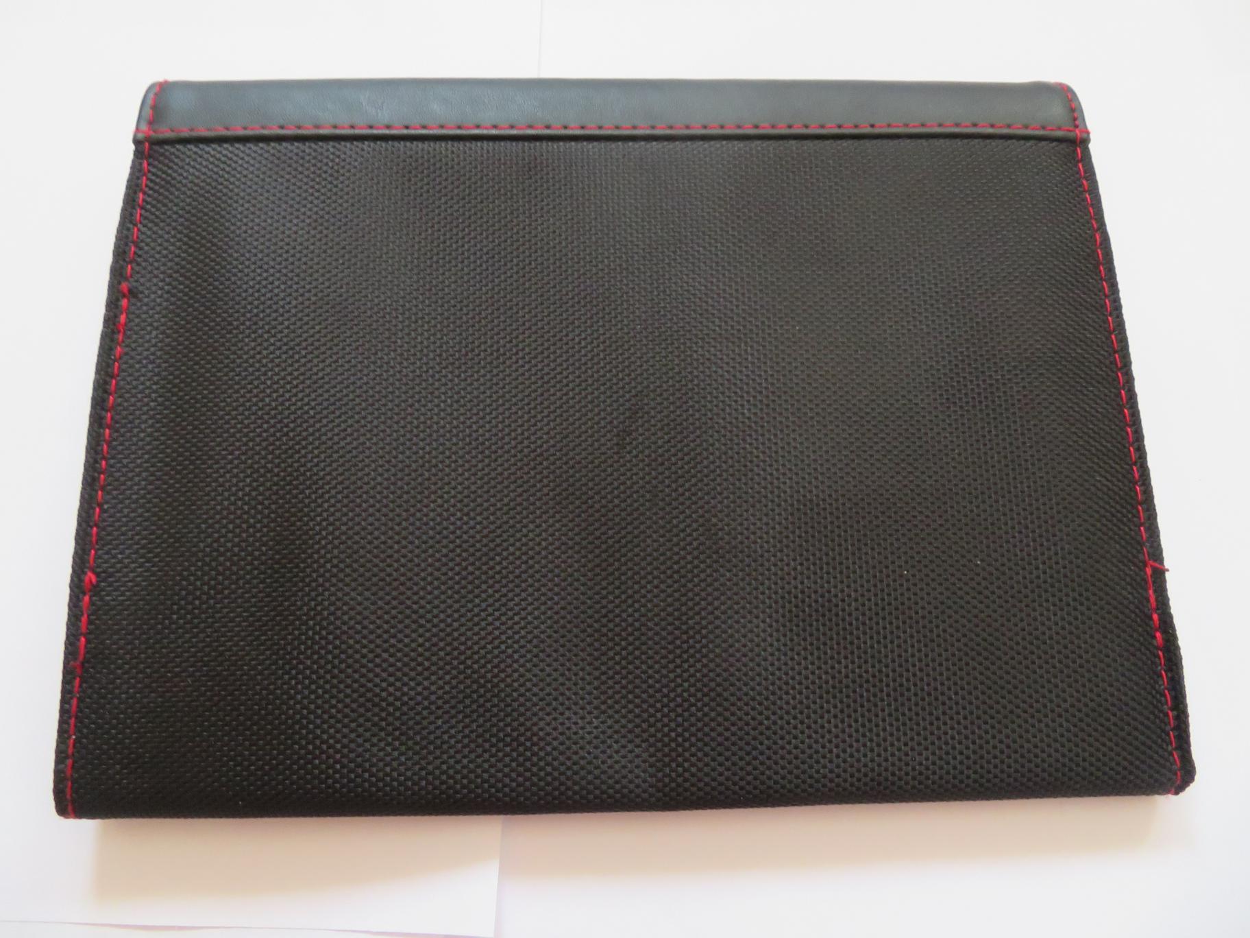 pochette-ds-automobiles-originale-carnet-notice-aspect-cuir-textile-noir