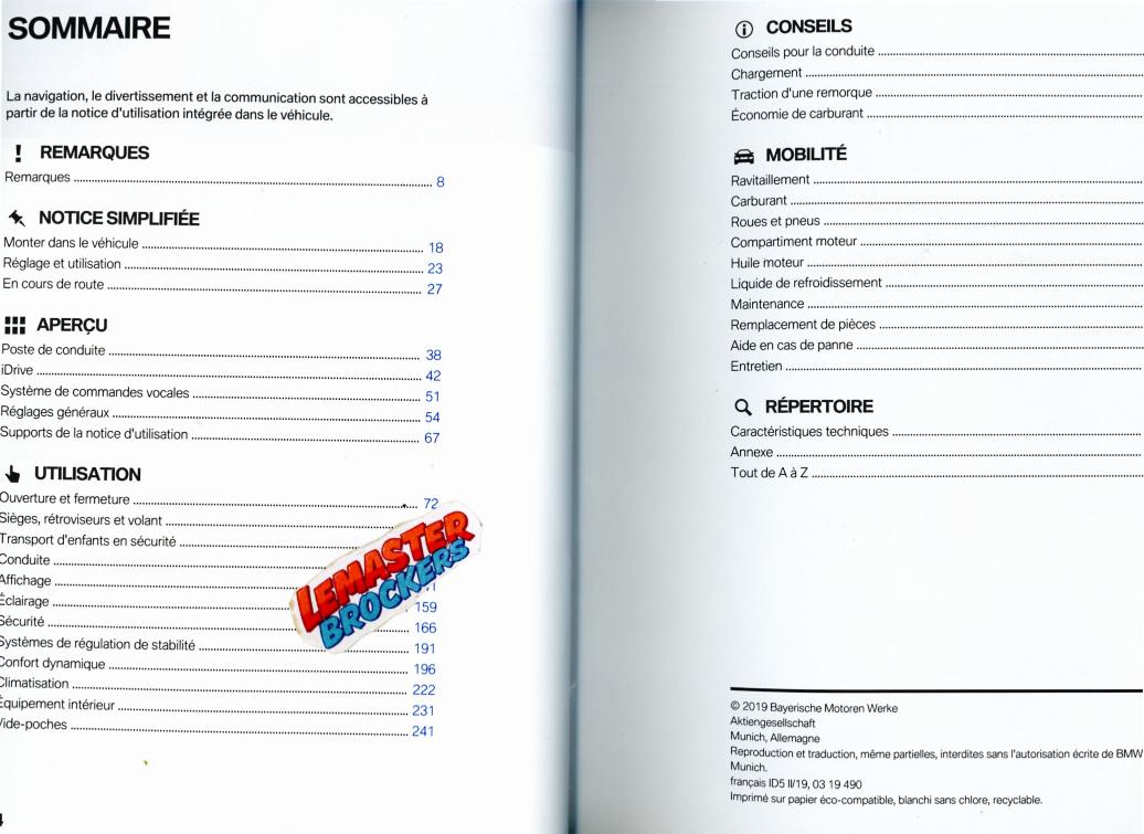 notice-bmw-serie-2-grand-tourer-2019-francais-371-pages
