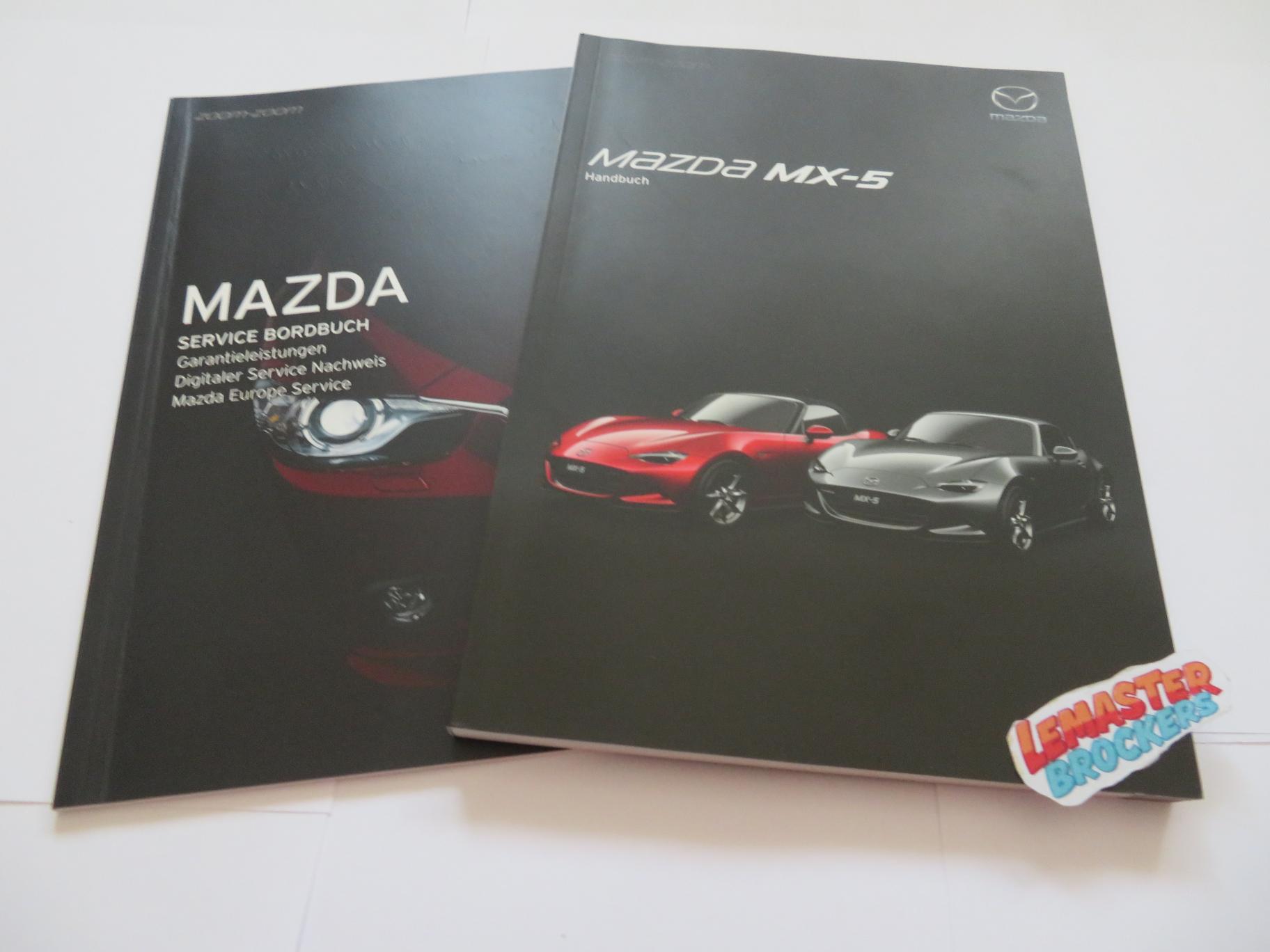 notice-mazda-mx5-2017-neerlandais-handboek-comme-neuf