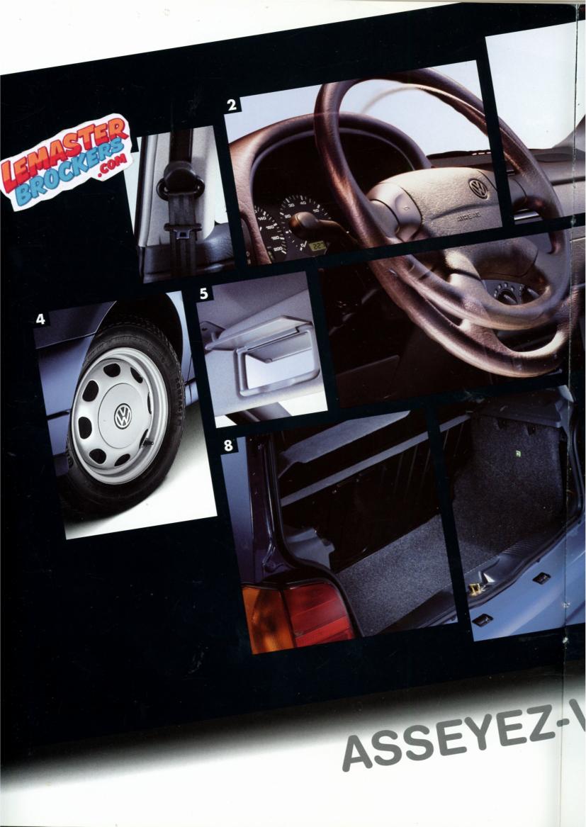 BROCHURE VOLKSWAGEN POLO MATCH II
