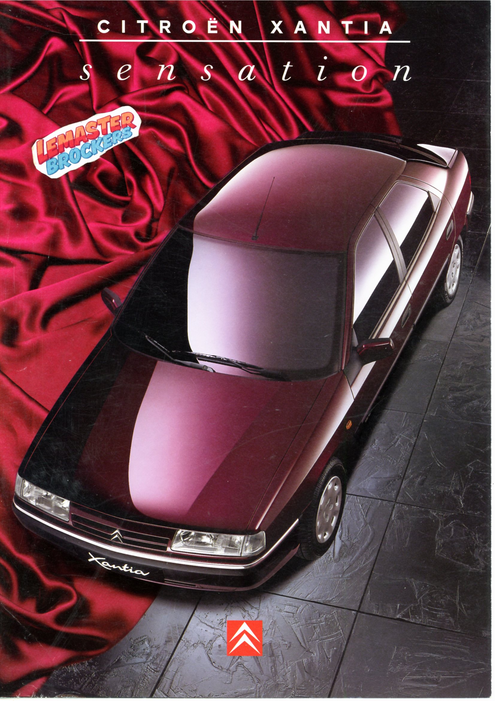 BROCHURE CITROËN XANTIA SENSATION 1995
