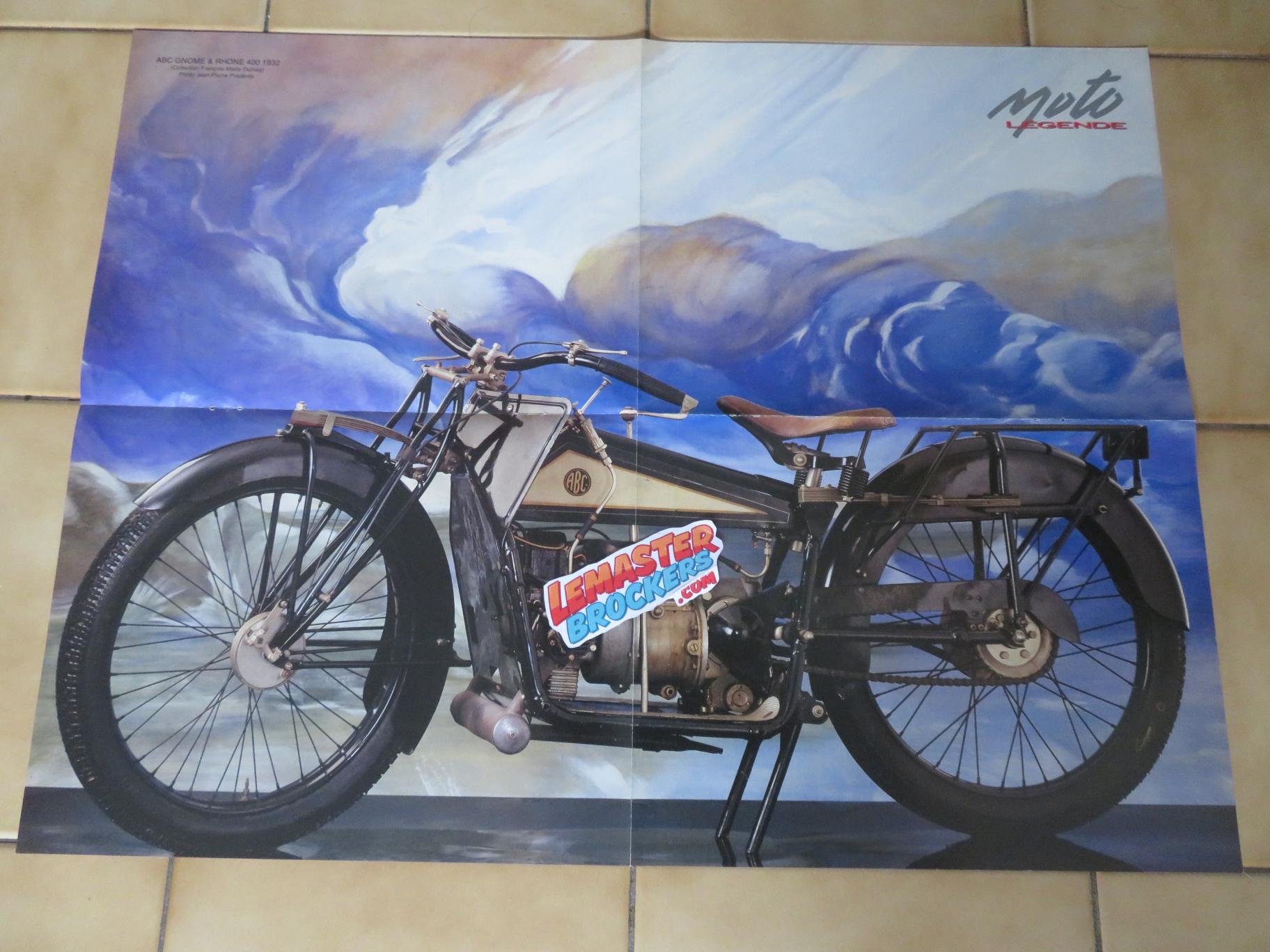 MOTO DRESCH Rczv-POSTER HQ 50x70cm d'une AFFICHE VINTAGE
