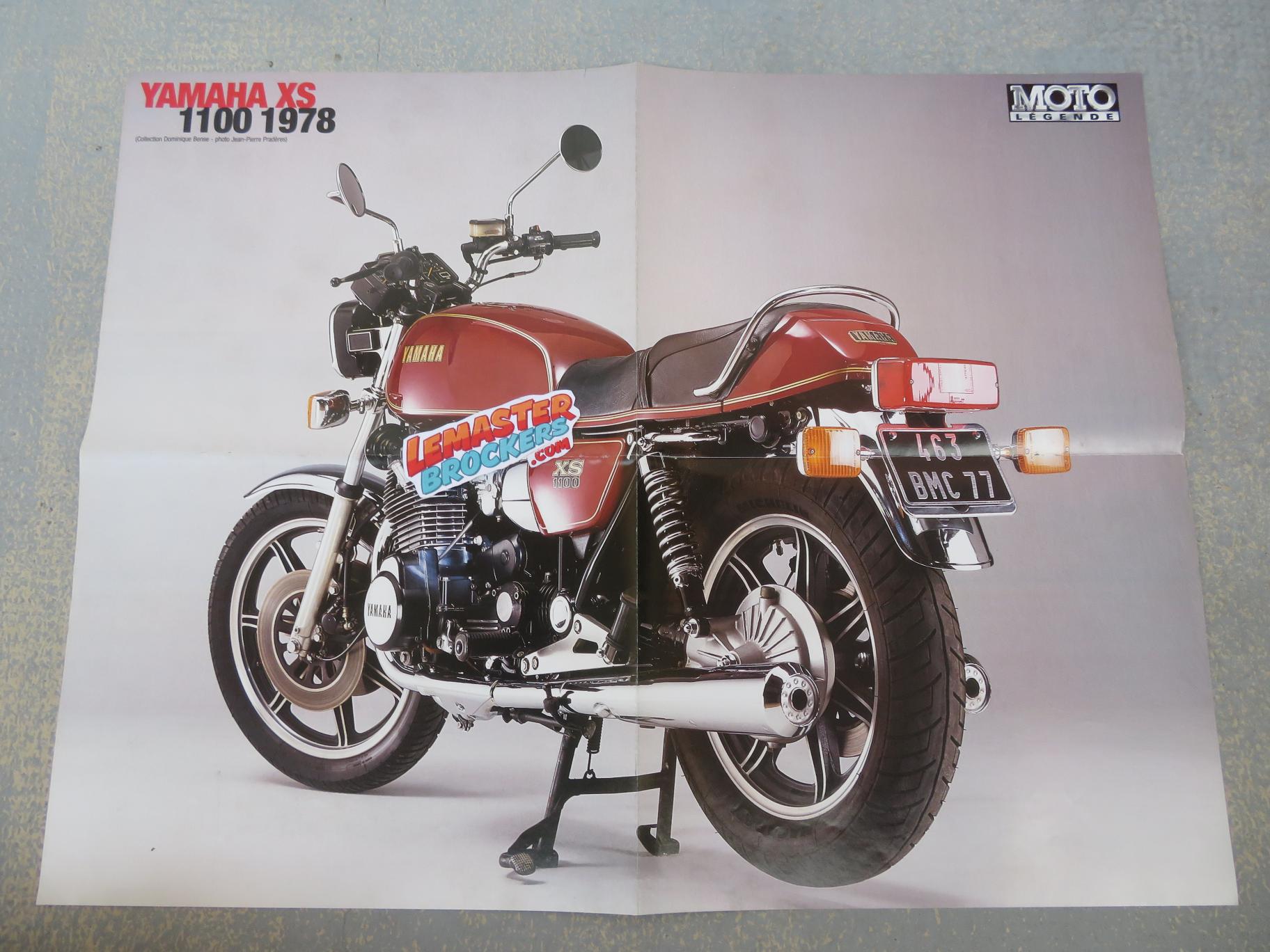 poster-moto-yamaha-xs1100-1978