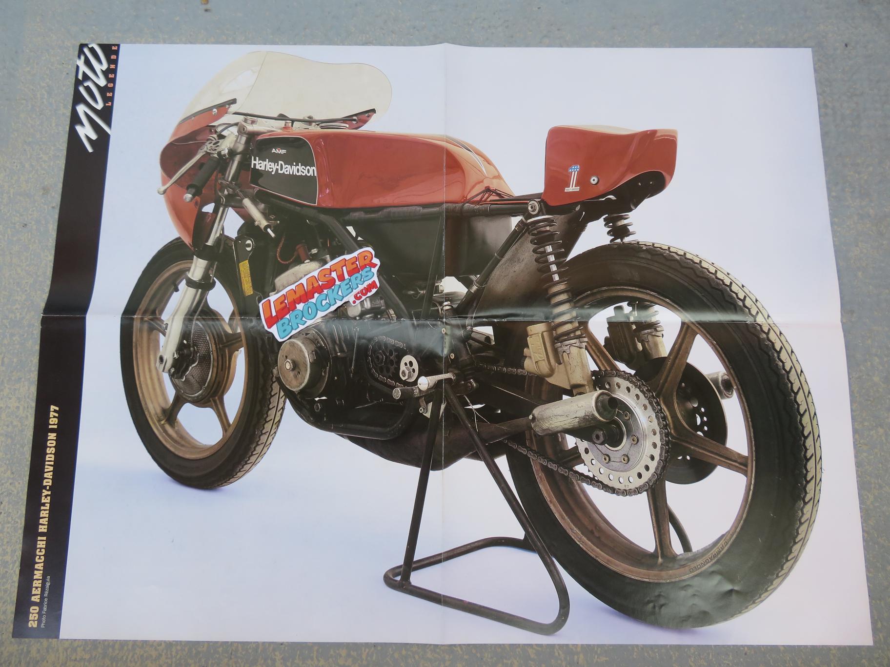 poster-moto-250-aermacchi-harley-davidson-1977
