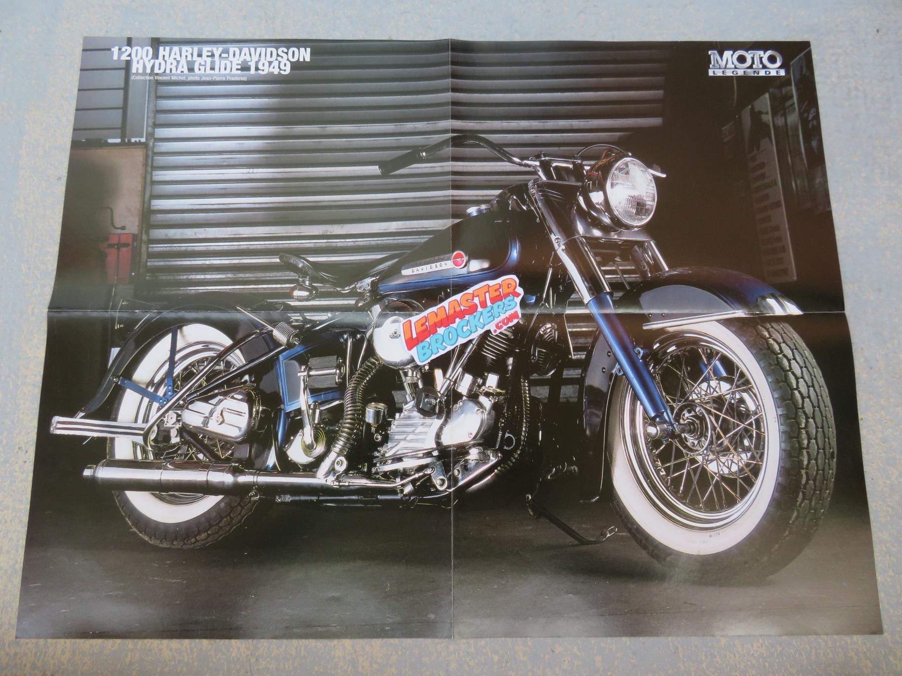 poster-moto-1200-harley-davidson-hydra-glide-1949