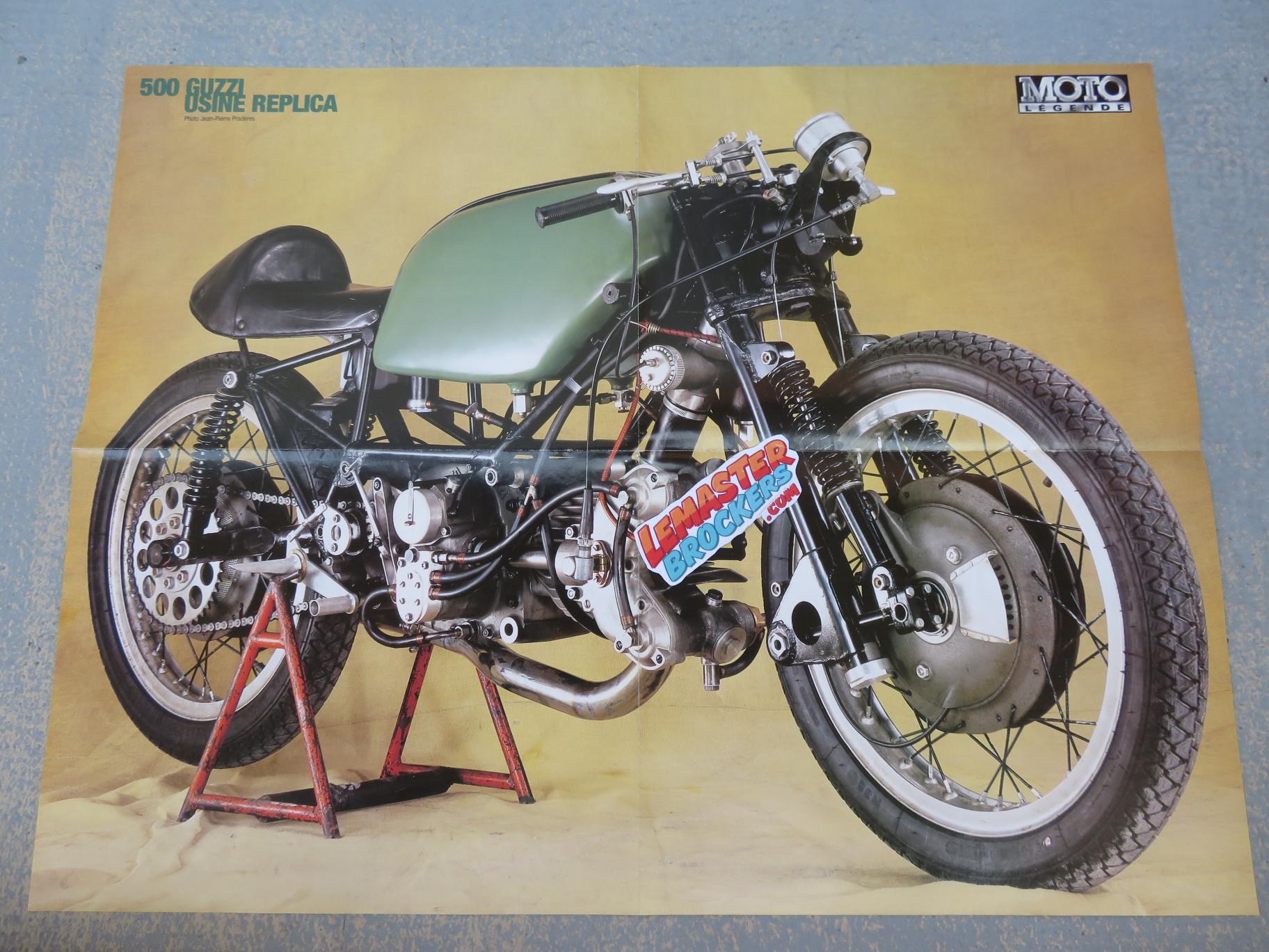 poster-moto-500-guzzi-usine-replica