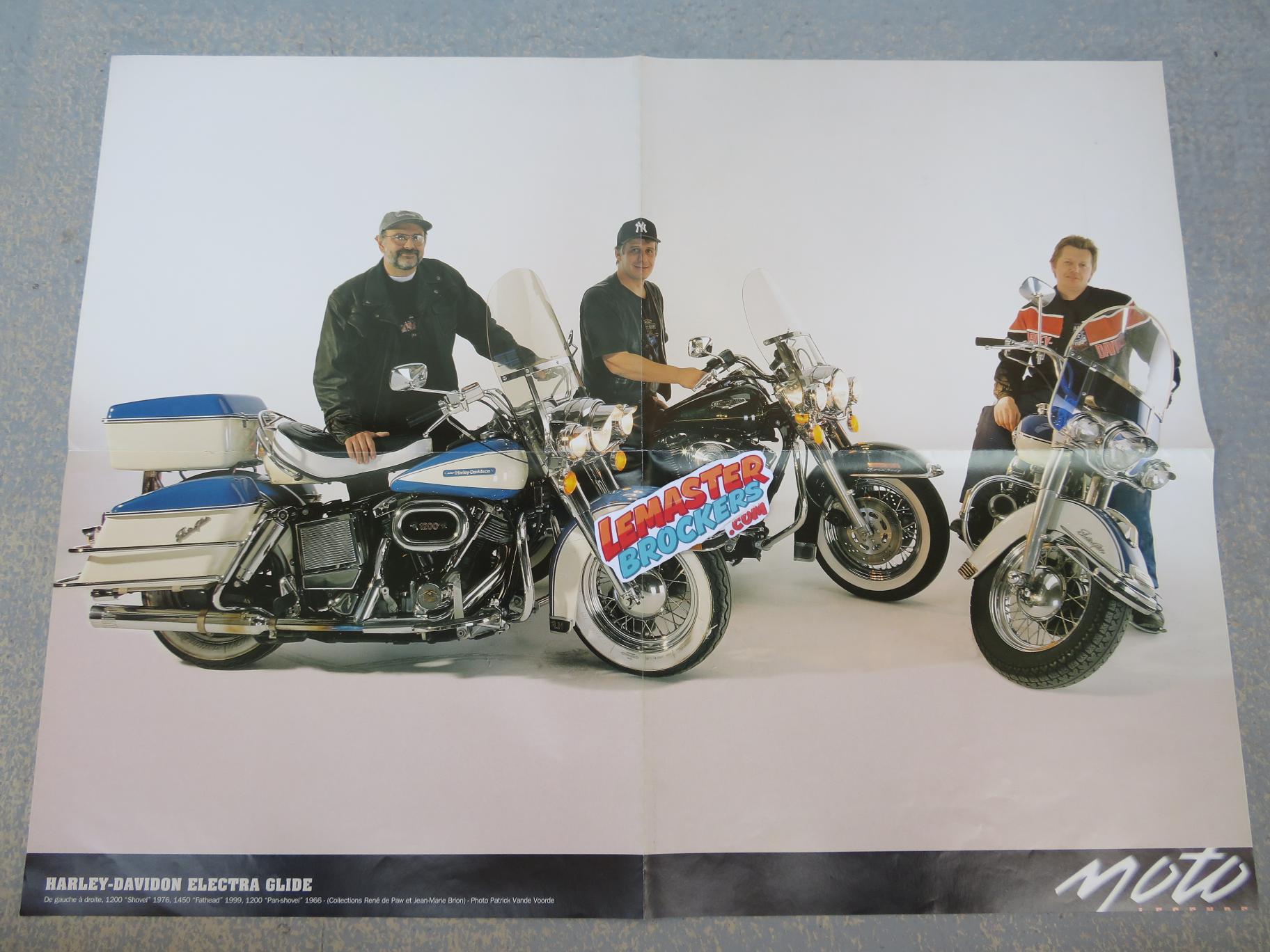 poster-moto-harley-davidson-electra-glide