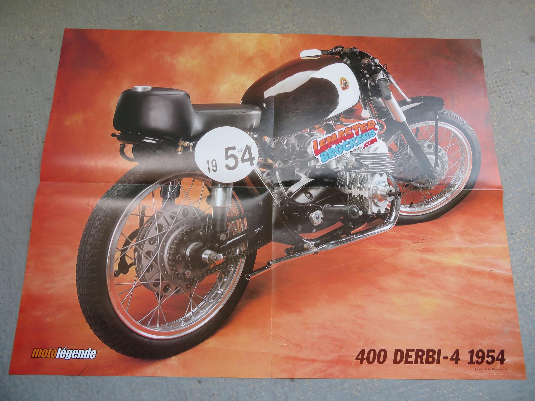 poster-moto-derbi-400-1954