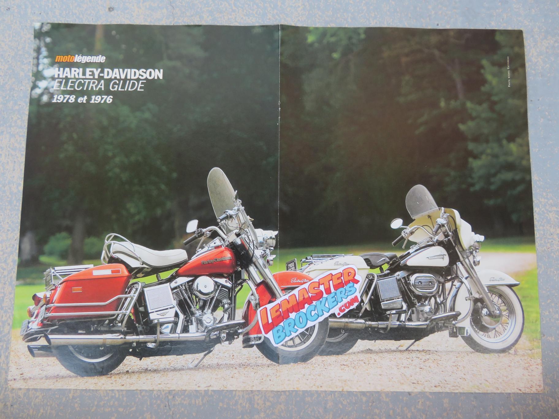 poster-moto-harley-davidson-electra-glide-1978-1976-original