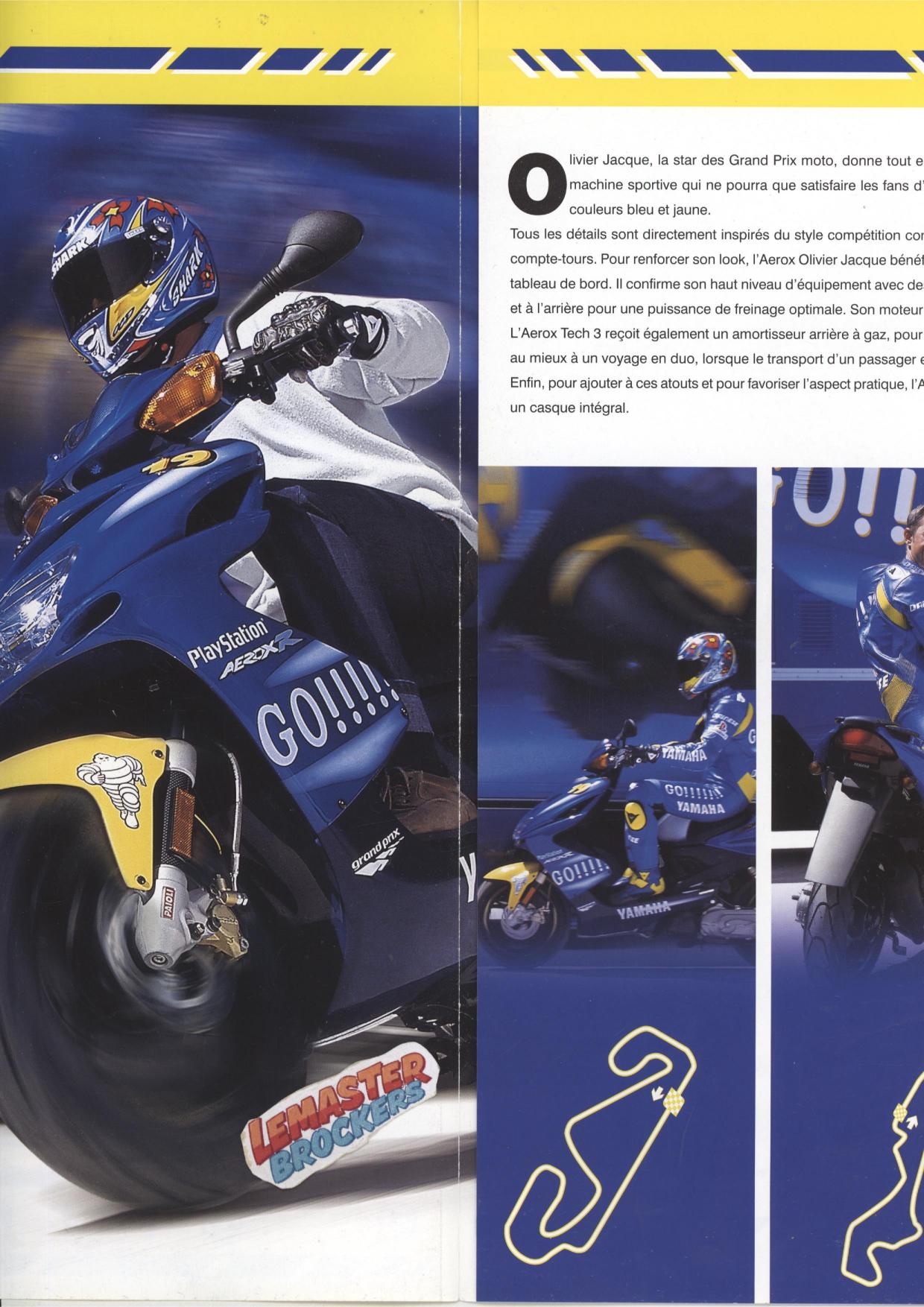 brochure-yamaha-aerox-tech-3-pit-lane-scooter-50cc-olivier-jacque