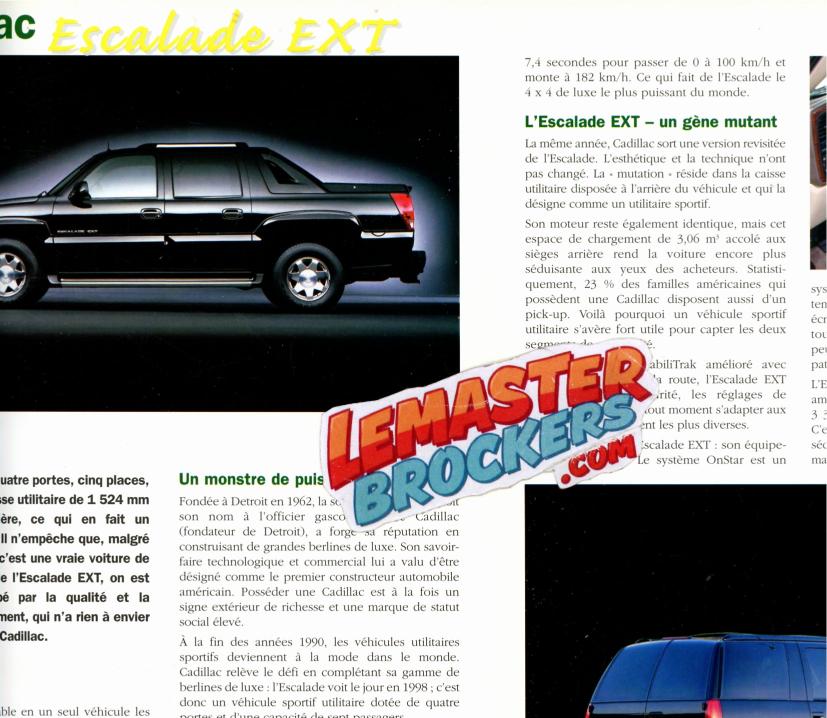 CADILLAC ESCALADE EXT