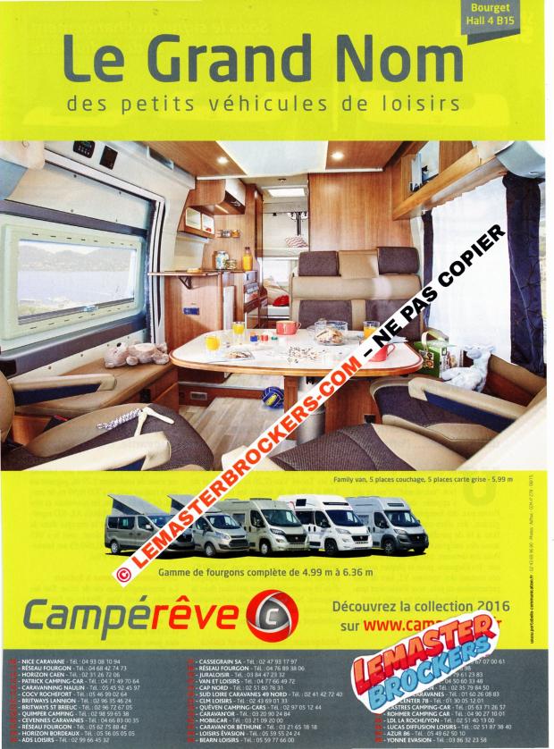 PUB CAMPERÊVE 2016